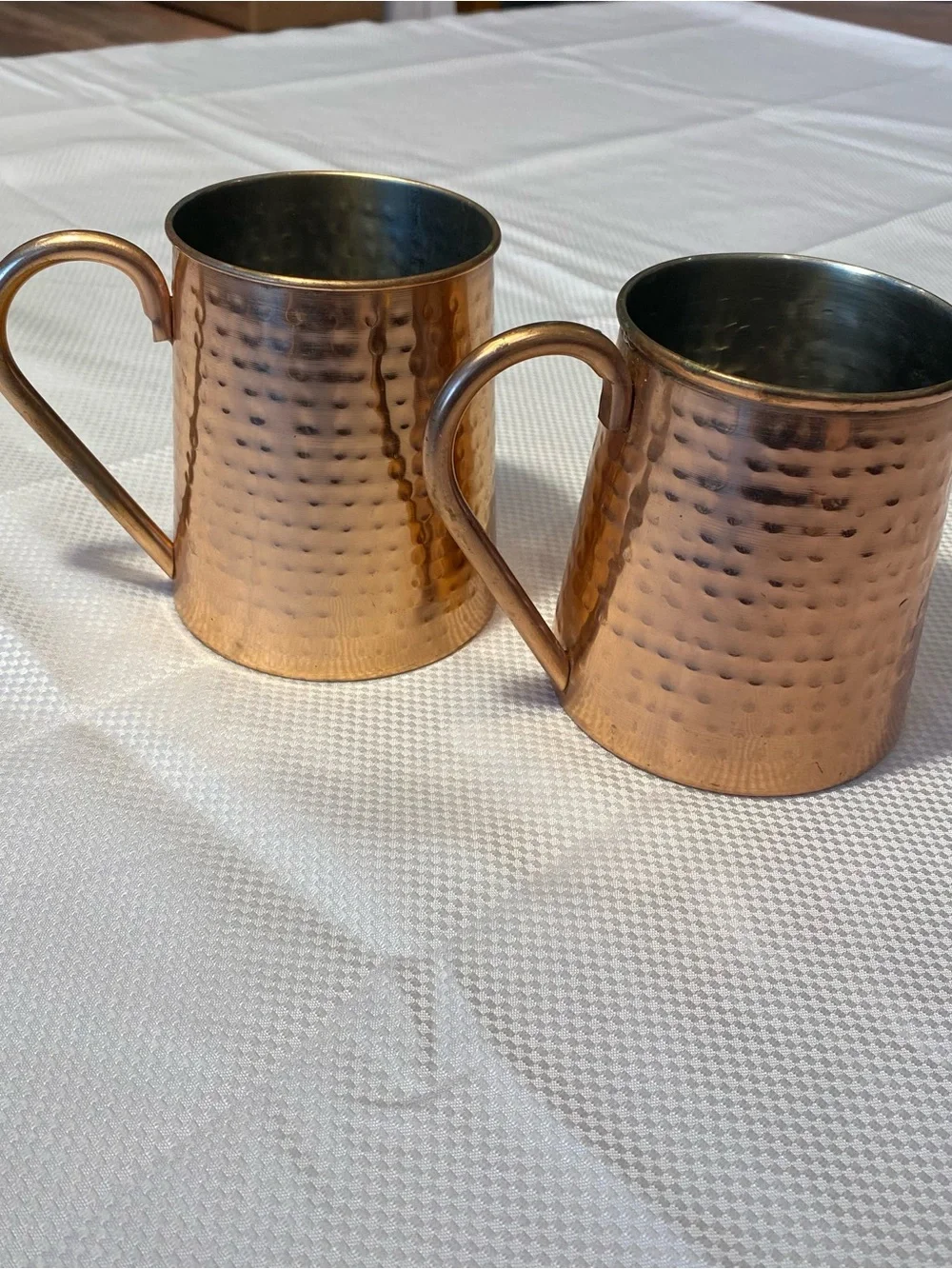 Threshold Hammered Copper-Color Moscow Mule Mugs (Set of 2)